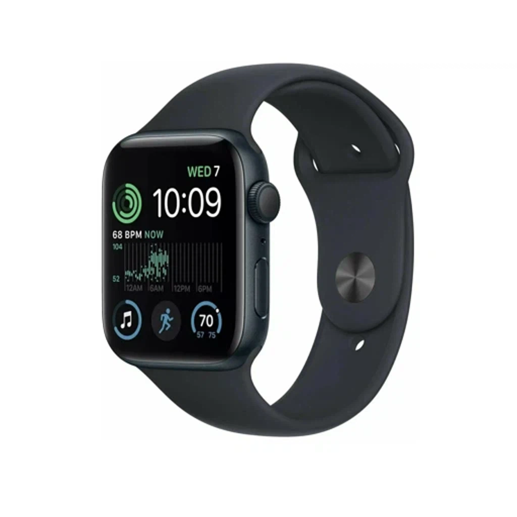 Умные часы Apple Watch SE 2 (2024) GPS 40mm Midnight Aluminum Case with Midnight Sport Band - M/L (MXE93)